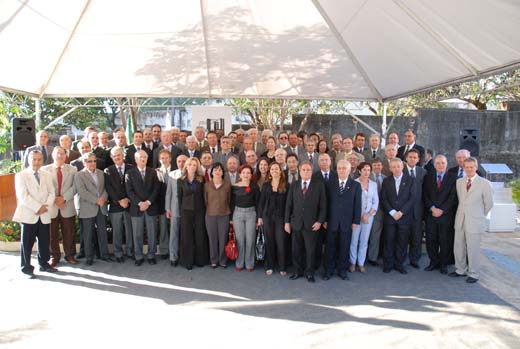 Foto: Pedra Fundamental da nova sede foi lanada em julho de 2008.